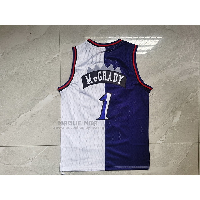 Maglia
 Tracy Mcgrady NO 1 Toronto Raptors Mitchell & Ness Split 1998-99 Viola
 Bianco
